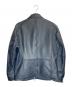 RATTLE TRAP (ラトルトラップ) シープレザー シングルライダースジャケット ネイビー サイズ:3L：10000円