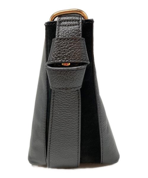 AULENTTI（オウレンティ）AULENTTI (オウレンティ) LEATHER 2WAY HANDBAG ブラックの古着・服飾アイテム