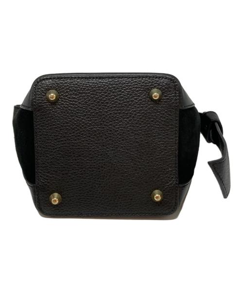 AULENTTI（オウレンティ）AULENTTI (オウレンティ) LEATHER 2WAY HANDBAG ブラックの古着・服飾アイテム