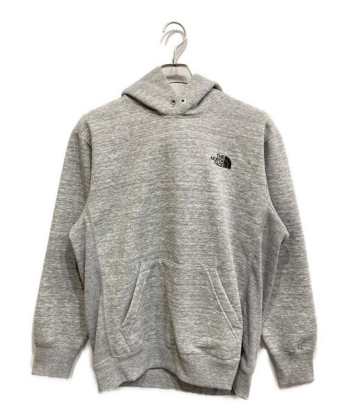 THE NORTH FACE（ザ ノース フェイス）THE NORTH FACE (ザ ノース フェイス) Back Square Logo Hoodie グレー サイズ:Lの古着・服飾アイテム
