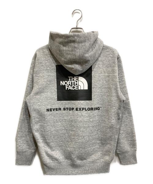 THE NORTH FACE（ザ ノース フェイス）THE NORTH FACE (ザ ノース フェイス) Back Square Logo Hoodie グレー サイズ:Lの古着・服飾アイテム
