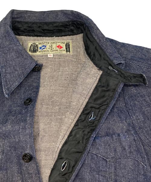 MISTER FREEDOM（ミスターフリーダム）MISTER FREEDOM (ミスターフリーダム) BUBBLEHEAD”CPO Shirts インディゴ サイズ:XLの古着・服飾アイテム