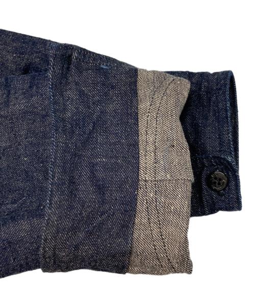 MISTER FREEDOM（ミスターフリーダム）MISTER FREEDOM (ミスターフリーダム) BUBBLEHEAD”CPO Shirts インディゴ サイズ:XLの古着・服飾アイテム