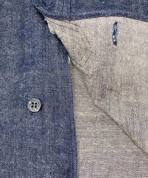 MISTER FREEDOM（ミスターフリーダム）MISTER FREEDOM (ミスターフリーダム) BUBBLEHEAD”CPO Shirts インディゴ サイズ:XLの古着・服飾アイテム