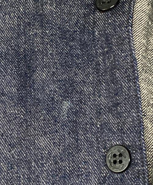 MISTER FREEDOM（ミスターフリーダム）MISTER FREEDOM (ミスターフリーダム) BUBBLEHEAD”CPO Shirts インディゴ サイズ:XLの古着・服飾アイテム