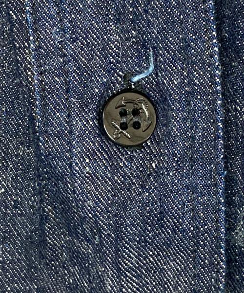 MISTER FREEDOM（ミスターフリーダム）MISTER FREEDOM (ミスターフリーダム) BUBBLEHEAD”CPO Shirts インディゴ サイズ:XLの古着・服飾アイテム