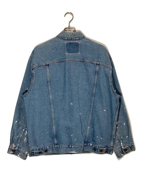 LEVI'S（リーバイス）LEVI'S (リーバイス) ペイントデニムジャケット インディゴ サイズ:SIZE Lの古着・服飾アイテム