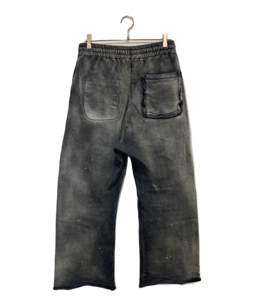 BOWWOW（バウワウ）BOWWOW (バウワウ) 加工スウェットワイドパンツ グレー サイズ:Lの古着・服飾アイテム