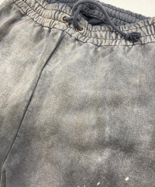 BOWWOW（バウワウ）BOWWOW (バウワウ) 加工スウェットワイドパンツ グレー サイズ:Lの古着・服飾アイテム