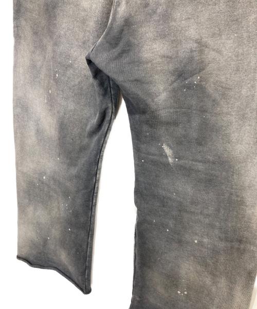 BOWWOW（バウワウ）BOWWOW (バウワウ) 加工スウェットワイドパンツ グレー サイズ:Lの古着・服飾アイテム