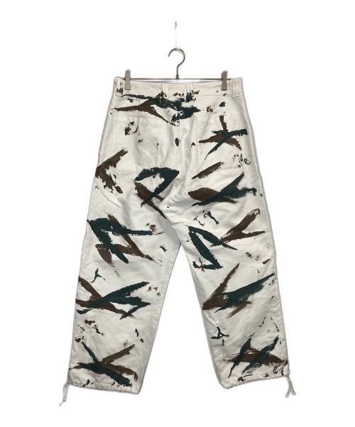 FOLL（フォル）FOLL (フォル) hand painted camo work pants マルチカラー サイズ:SIZE 3の古着・服飾アイテム