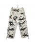 FOLL (フォル) hand painted camo work pants マルチカラー サイズ:SIZE 3：14000円