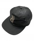 SAMPAIX STUDIOサンペ・ステュディオ）の古着「FOUR THREAD CRWN CAP」｜ブラック