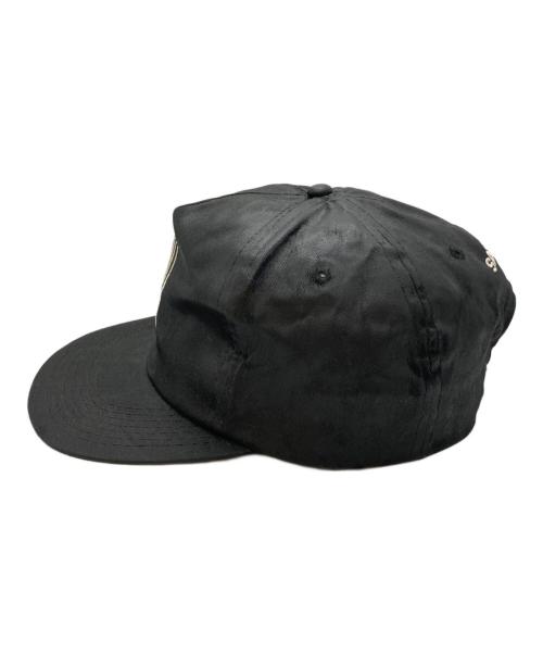 SAMPAIX STUDIO（サンペ・ステュディオ）SAMPAIX STUDIO (サンペ・ステュディオ) FOUR THREAD CRWN CAP ブラック サイズ:-の古着・服飾アイテム