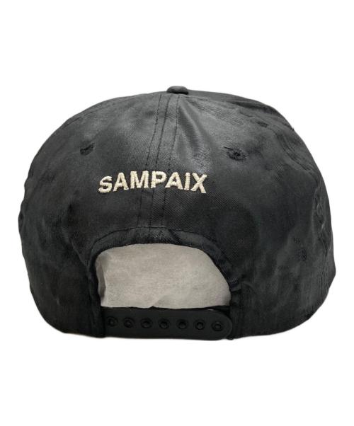 SAMPAIX STUDIO（サンペ・ステュディオ）SAMPAIX STUDIO (サンペ・ステュディオ) FOUR THREAD CRWN CAP ブラック サイズ:-の古着・服飾アイテム