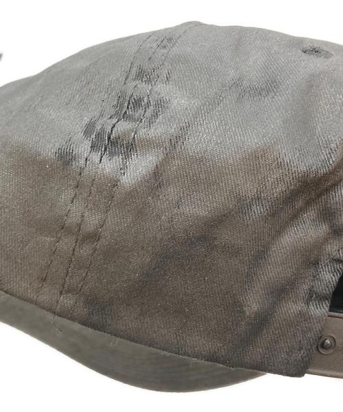 SAMPAIX STUDIO（サンペ・ステュディオ）SAMPAIX STUDIO (サンペ・ステュディオ) FOUR THREAD CRWN CAP ブラック サイズ:-の古着・服飾アイテム