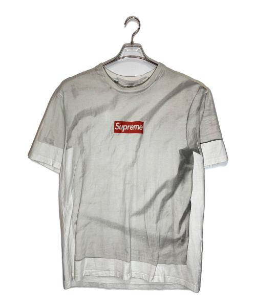 SUPREME（シュプリーム）SUPREME (シュプリーム) MM6 Maison Margiela (エムエムシックスメゾンマルジェラ) Box Logo Tee ホワイト サイズ:XLの古着・服飾アイテム