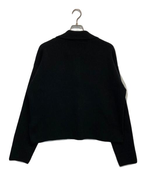 AMI PARIS（アミ パリス）AMI PARIS (アミ パリス) ロゴスキッパーニット ブラック サイズ:Lの古着・服飾アイテム