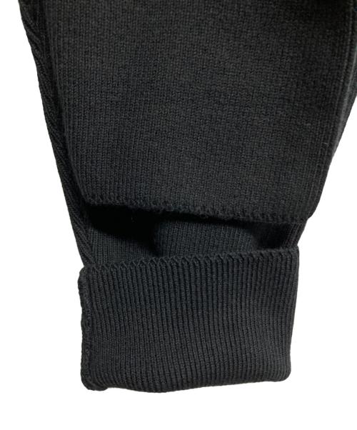 AMI PARIS（アミ パリス）AMI PARIS (アミ パリス) ロゴスキッパーニット ブラック サイズ:Lの古着・服飾アイテム