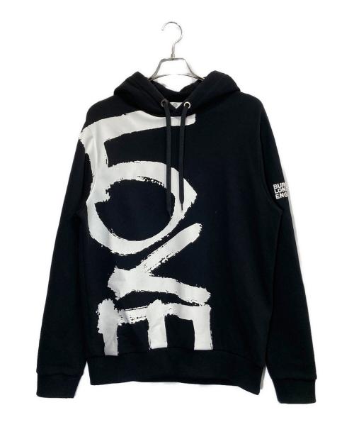 BURBERRY（バーバリー）BURBERRY (バーバリー) LOVE プリントパーカー ブラック サイズ:Sの古着・服飾アイテム