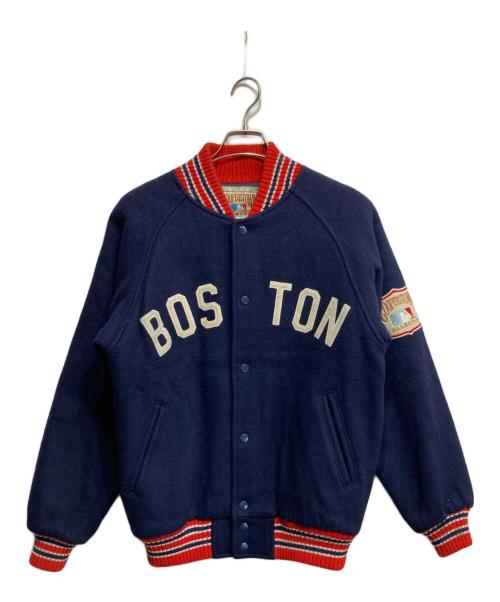 Cooperstown（クーパーズタウン）COOPERSTOWN (クーパーズタウン) ウールスタジャン ネイビー サイズ:Mの古着・服飾アイテム