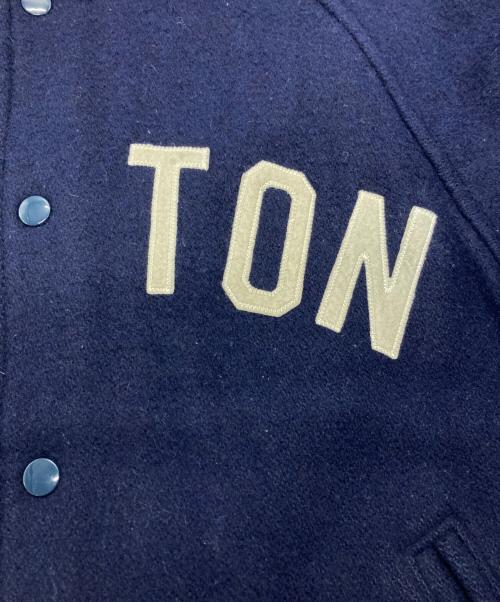 Cooperstown（クーパーズタウン）COOPERSTOWN (クーパーズタウン) ウールスタジャン ネイビー サイズ:Mの古着・服飾アイテム