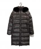 DUVETICAデュベティカ）の古着「DENEBファーダウンコート」｜グレー