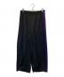 Needles（ニードルズ）の古着「TRACK PANT」｜ブラック×パープル