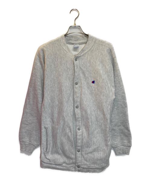 Champion（チャンピオン）Champion (チャンピオン) リバースウィーブスナップカーディガン グレー サイズ:XLの古着・服飾アイテム