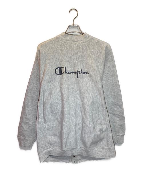 Champion（チャンピオン）Champion (チャンピオン) リバースウィーブスナップカーディガン グレー サイズ:XLの古着・服飾アイテム