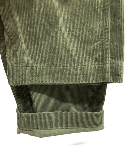 waiper（ワイパー）WAIPER (ワイパー) P-41 コーデュロイ ユーティリティパンツ グリーン サイズ:34の古着・服飾アイテム