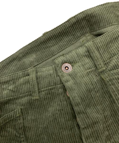 waiper（ワイパー）WAIPER (ワイパー) P-41 コーデュロイ ユーティリティパンツ グリーン サイズ:34の古着・服飾アイテム