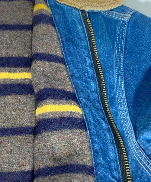 LEE（リー）LEE (リー) ブランケットライナーデニムジャケット インディゴ サイズ:38の古着・服飾アイテム