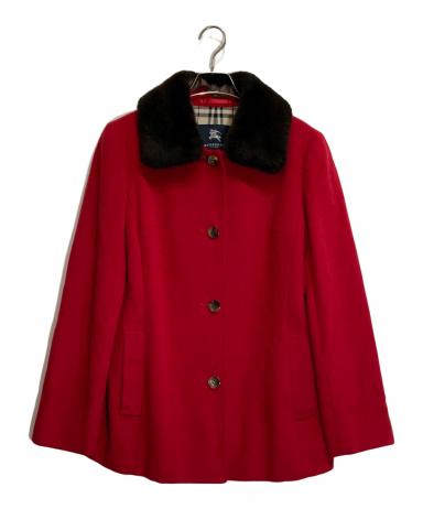 中古・古着通販】BURBERRY LONDON (バーバリーロンドン) 襟ファー