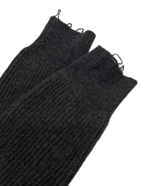 ATOMOFACTORY.（アトモファクトリー）ATOMOFACTORY. (アトモファクトリー) ダメージジップアップカーディガン グレー サイズ:Mの古着・服飾アイテム