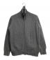 ATOMOFACTORY.（アトモファクトリー）の古着「ダメージジップアップカーディガン」｜グレー