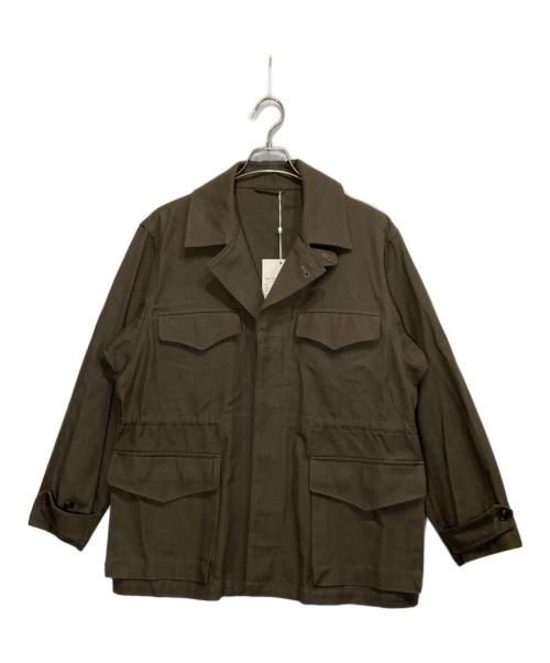 blurhms ROOTSTOCK（ブラームスルーツストック）blurhms ROOTSTOCK (ブラームスルーツストック) Cotton Serge 47 Jacket ブラウン サイズ:SIZE 2の古着・服飾アイテム