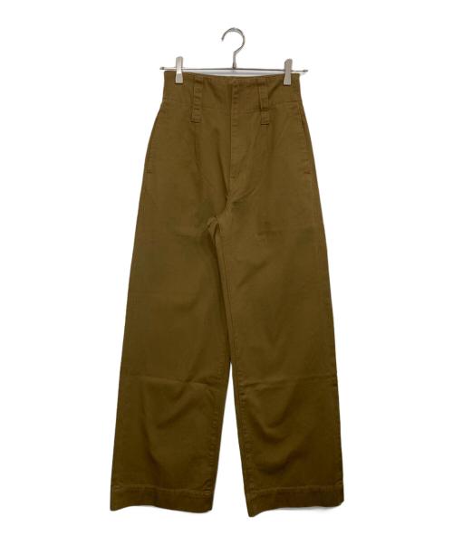 Sea Room lynn（シールームリン）Sea Room Lynn (シールームリン) ハイウエスト LOOSEトラウザー ブラウン サイズ:23の古着・服飾アイテム