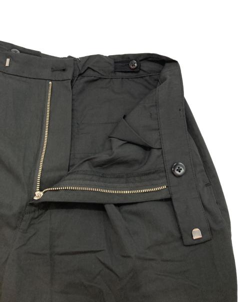 Sea Room lynn（シールームリン）Sea Room Lynn (シールームリン) collab ナイロンtuckストレートパンツ ブラック サイズ:Ⅿの古着・服飾アイテム