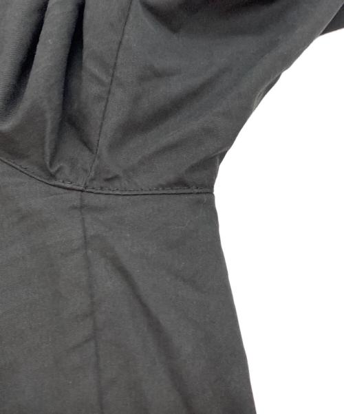 Sea Room lynn（シールームリン）Sea Room Lynn (シールームリン) collab ナイロンtuckストレートパンツ ブラック サイズ:Ⅿの古着・服飾アイテム