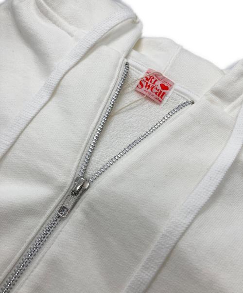 Sea Room lynn（シールームリン）Sea Room Lynn (シールームリン) Heavy Sweat Zipフーディー ホワイト サイズ:FREEの古着・服飾アイテム