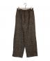 Sea Room lynn（シールームリン）の古着「Tweed Hound Relaxパンツ」｜ブラック×ブラウン