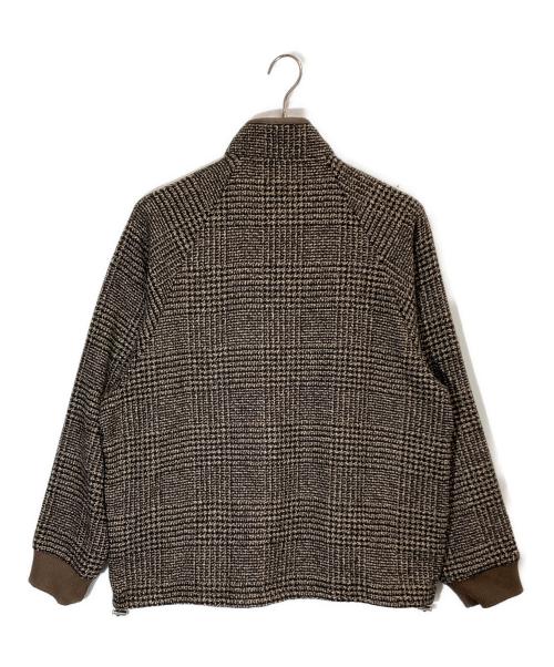 Sea Room lynn（シールームリン）Sea Room lynn (シールームリン) Tweed Houndアノラックジャケット ブラウン×ブラック サイズ:SIZE Freeの古着・服飾アイテム