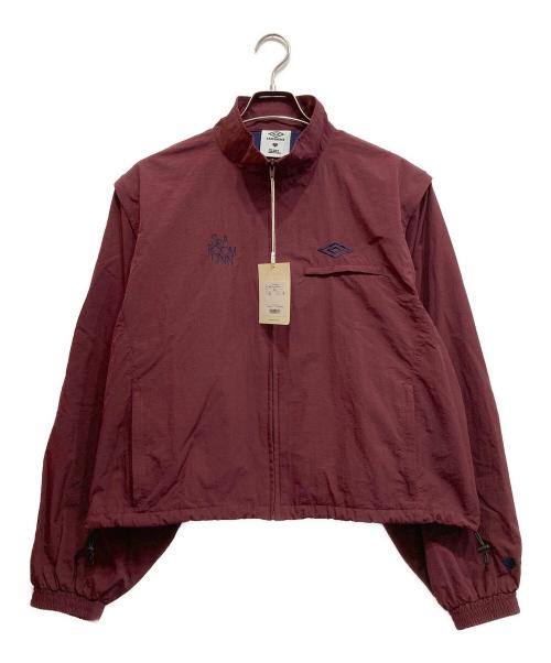 Sea Room lynn（シールームリン）Sea Room Lynn (シールームリン) UMBRO (アンブロ) ナイロントラックジャケット ボルドー サイズ:freeの古着・服飾アイテム