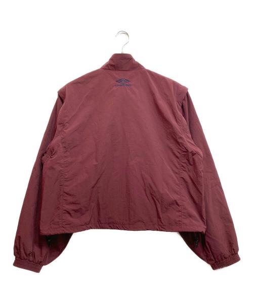 Sea Room lynn（シールームリン）Sea Room Lynn (シールームリン) UMBRO (アンブロ) ナイロントラックジャケット ボルドー サイズ:freeの古着・服飾アイテム