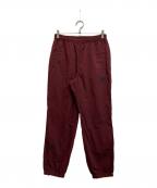 Sea Room lynn×UMBROシールームリン×アンブロ）の古着「ナイロントラックパンツ」｜ボルドー