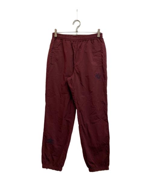 Sea Room lynn（シールームリン）Sea Room Lynn (シールームリン) UMBRO (アンブロ) ナイロントラックパンツ ボルドー サイズ:Ⅿの古着・服飾アイテム