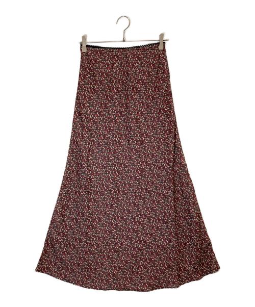 Sea Room lynn（シールームリン）Sea Room Lynn (シールームリン) レースウエスト VINTAGE SATIN スカート ピンク サイズ:Mの古着・服飾アイテム