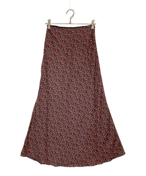 Sea Room lynn（シールームリン）Sea Room Lynn (シールームリン) レースウエスト VINTAGE SATIN スカート ピンク サイズ:Mの古着・服飾アイテム