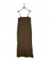 Sea Room Lynn (シールームリン) パッドin RIB mermaidラインドレス ブラウン サイズ:M：5000円